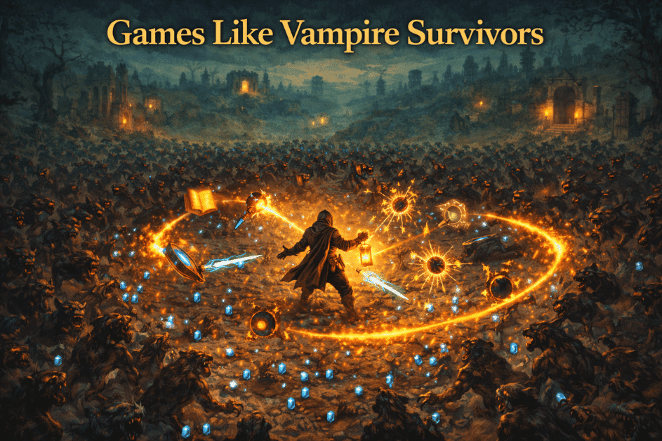 Games Like Vampire Survivors featured image