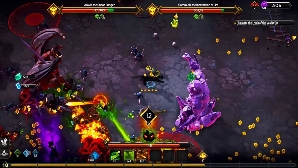 soulstone-survivors.webpSoulstone Survivors boss fight with two massive void lords and explosive spell effects