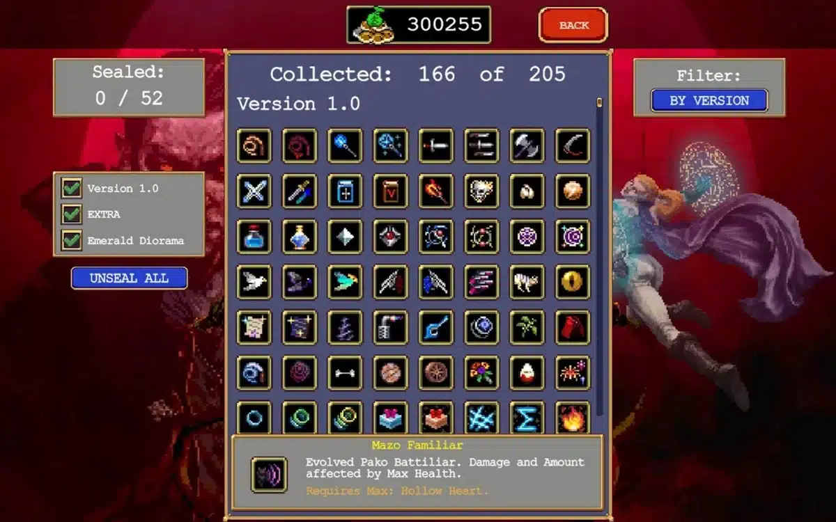 Vampire Survivors Weapon Tier List