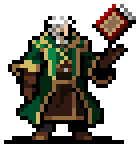 Barlowe character sprite in Vampire Survivors