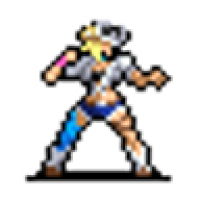 Bonnie Blair character sprite in Vampire Survivors