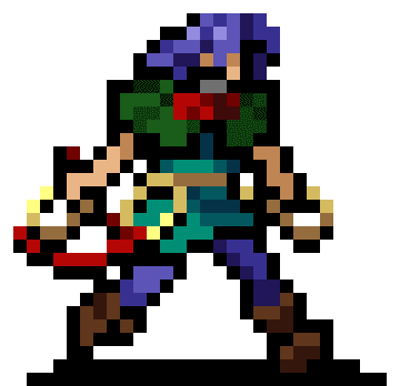 Carrie Fernandez character sprite in Vampire Survivors