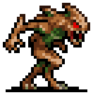 Cave Troll character sprite in Vampire Survivors