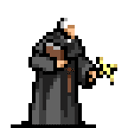 Dommario character sprite in Vampire Survivors