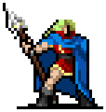 Eric Lecarde character sprite in Vampire Survivors