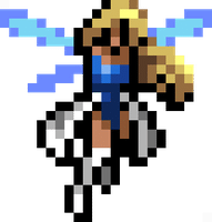 Familiar character sprite in Vampire Survivors