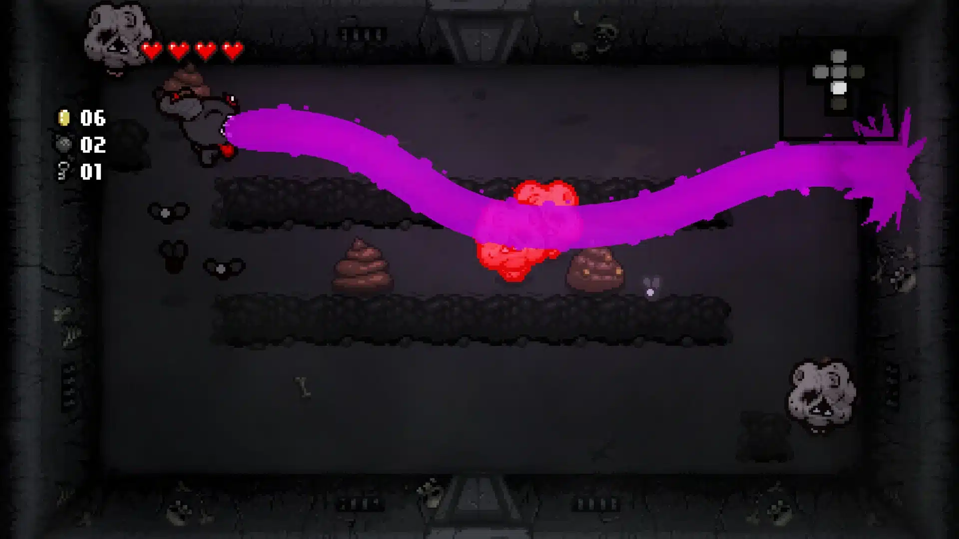 Games Like Megabonk - The Binding of Isaac: Rebirth