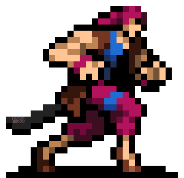 Grant Danasty character sprite in Vampire Survivors