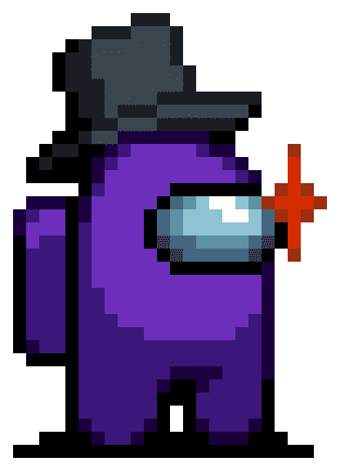 Impostor Rina character sprite in Vampire Survivors