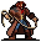 Julius Belmont character sprite in Vampire Survivors