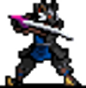 Kugutsu character sprite in Vampire Survivors