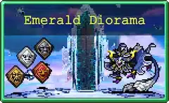 Emerald Diorama stage map