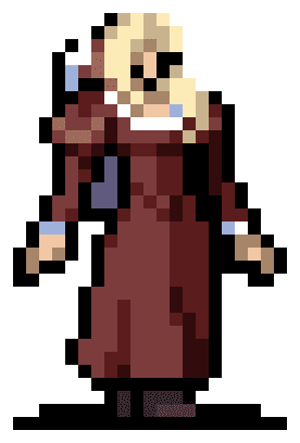 Lisa Tepes character sprite in Vampire Survivors