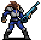 Lucia Zero character sprite in Vampire Survivors