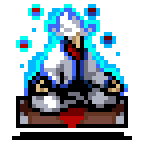 Megalo Menya Moonspell character sprite in Vampire Survivors