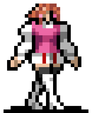 Mina Hakuba character sprite in Vampire Survivors