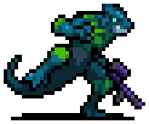 Newt Plissken character sprite in Vampire Survivors