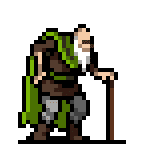 Poe Ratcho character sprite in Vampire Survivors