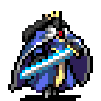 Queen Sigma character sprite in Vampire Survivors