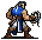 Richter Belmont character sprite in Vampire Survivors