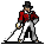 Saint Germain character sprite in Vampire Survivors