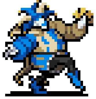 Secretino Dagsson character sprite in Vampire Survivors