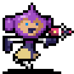 Space Dette character sprite in Vampire Survivors