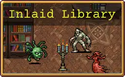 Inlaid Library stage preview from Vampire Survivors