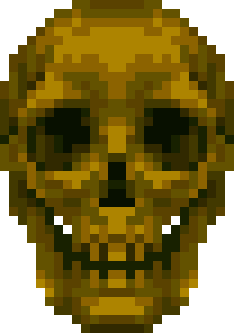 Stone Skull character sprite in Vampire Survivors