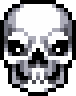 D Skull sprite