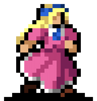 Young Maria Renard character sprite in Vampire Survivors