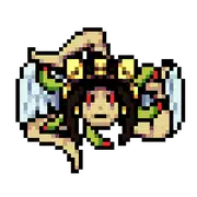 Moon Trinacria boss sprite from Vampire Survivors