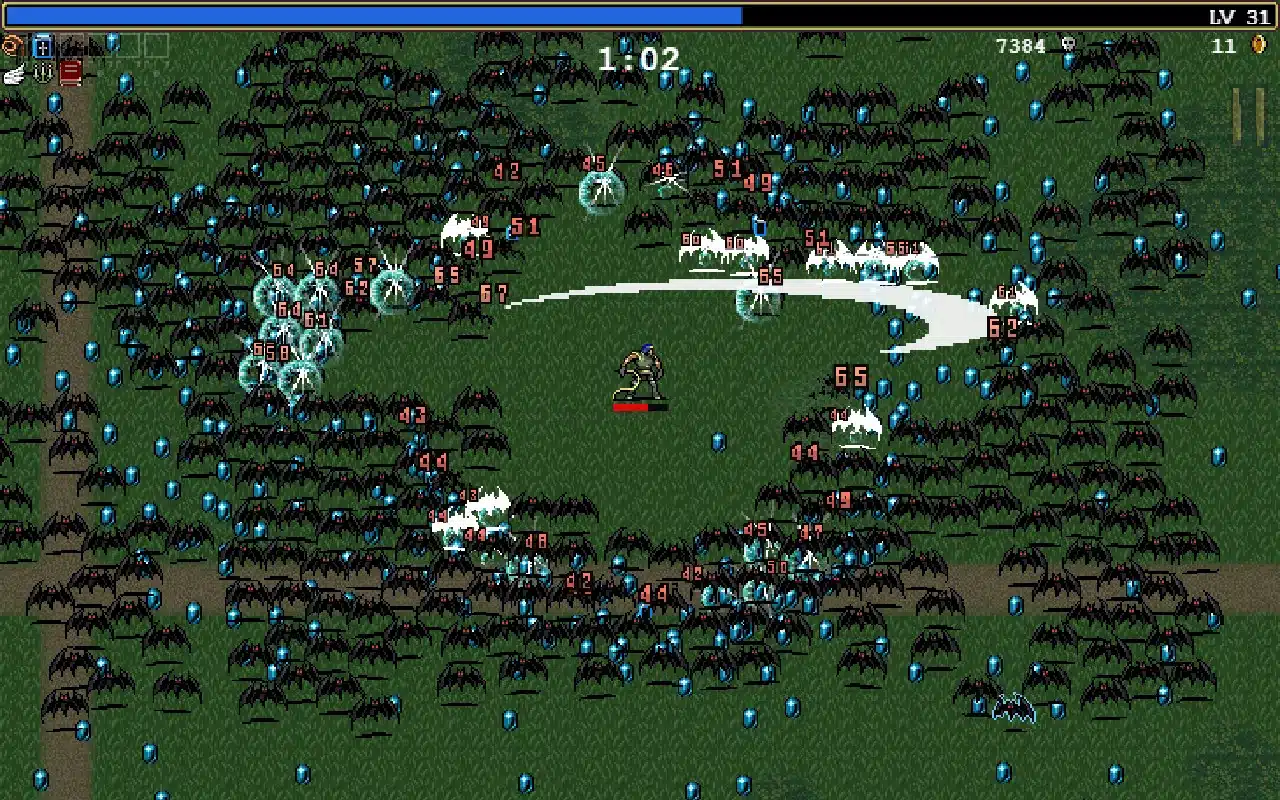 Vampire Survivors gameplay screenshot