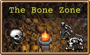 The Bone Zone stage icon, the second challenge stage in Vampire Survivors