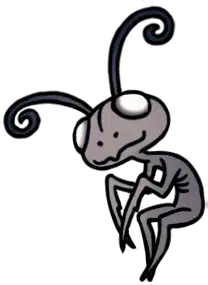 Leg Eater character icon, the Fungal Wastes Fragile Charm merchant in Hollow Knight