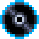 Black Disk icon