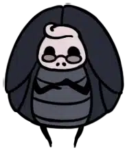 Millibelle character icon, the Fog Canyon banker in Hollow Knight