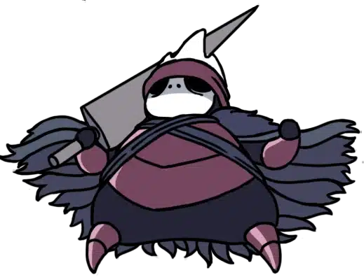 Nailmaster Mato icon, one of three Nailmasters in Hollow Knight