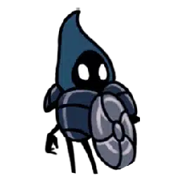 Tiso character icon, the shield-bearing adventurer in Hollow Knight