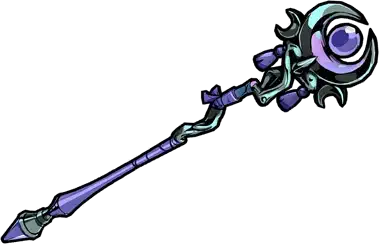 The Witch's Staff with the Aspect of Momus in Hades 2