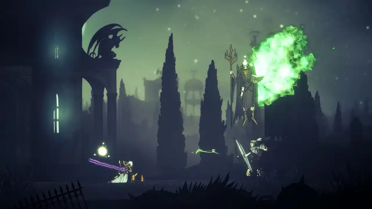 Aeterna Noctis gameplay screenshot