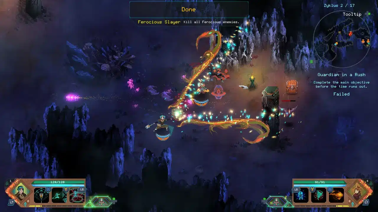 Children of Morta gameplay screenshot