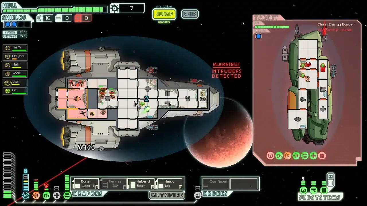 FTL: Faster Than Light gameplay screenshot