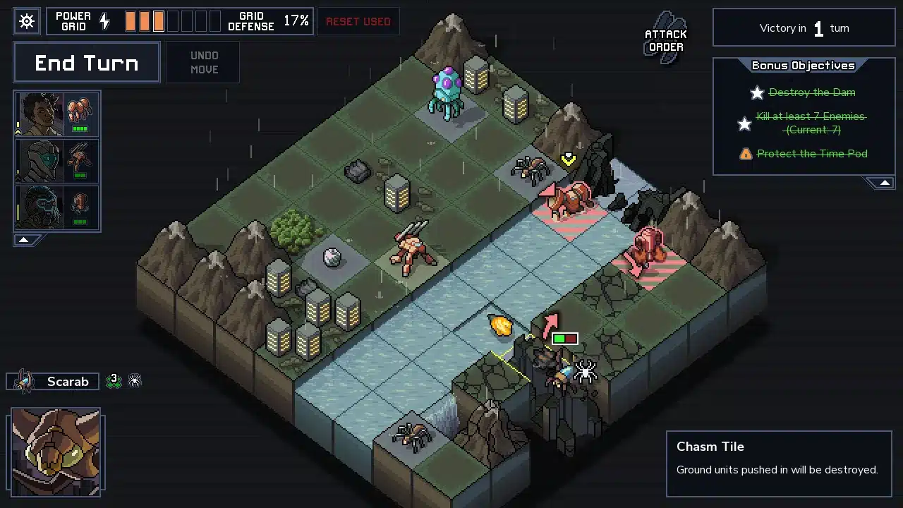 Into the Breach gameplay screenshot