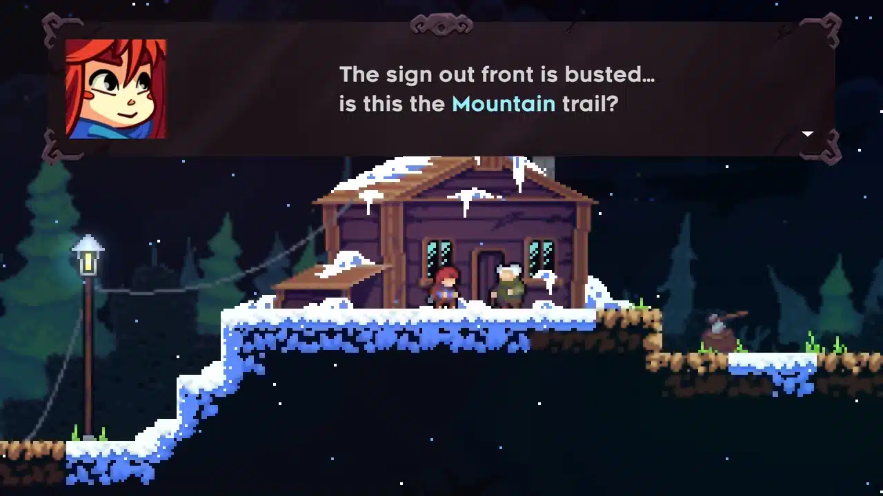 Celeste gameplay screenshot