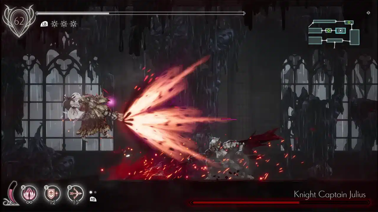 Ender Lilies gameplay screenshot