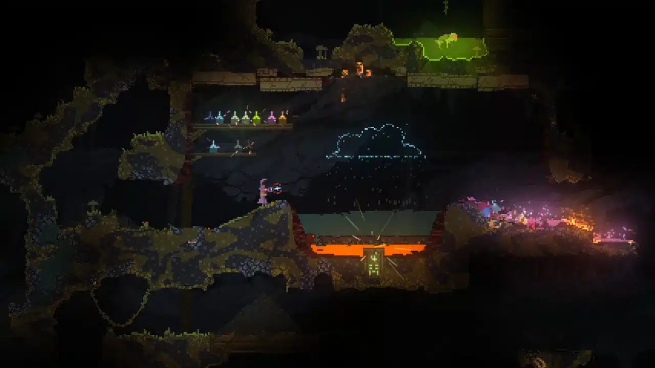 Noita gameplay screenshot
