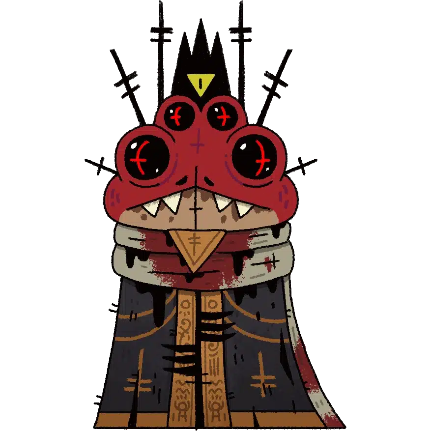 Heket, the frog Bishop of the Old Faith who rules Anura