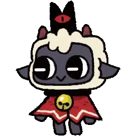 The Lamb, the player character that fans nickname Lambert