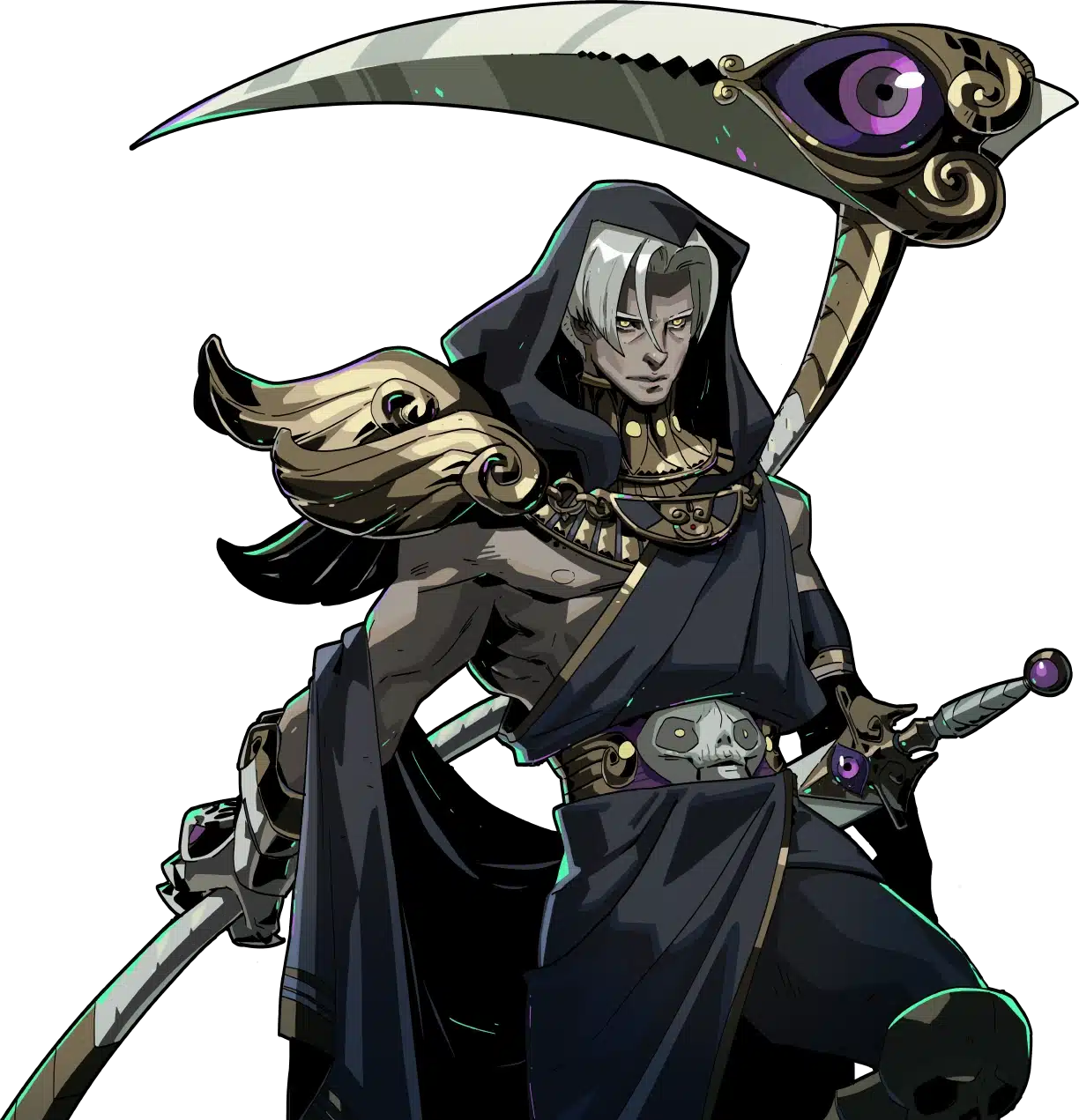 Thanatos, Death incarnate, in Hades 2